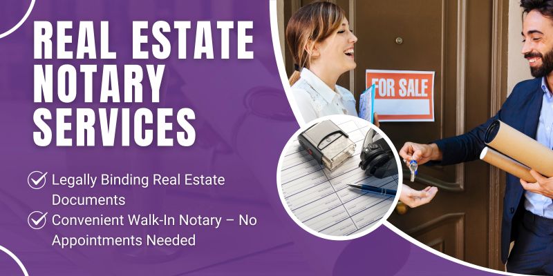Real Estate Notary services at Gentilly mail and copy center in new orleans